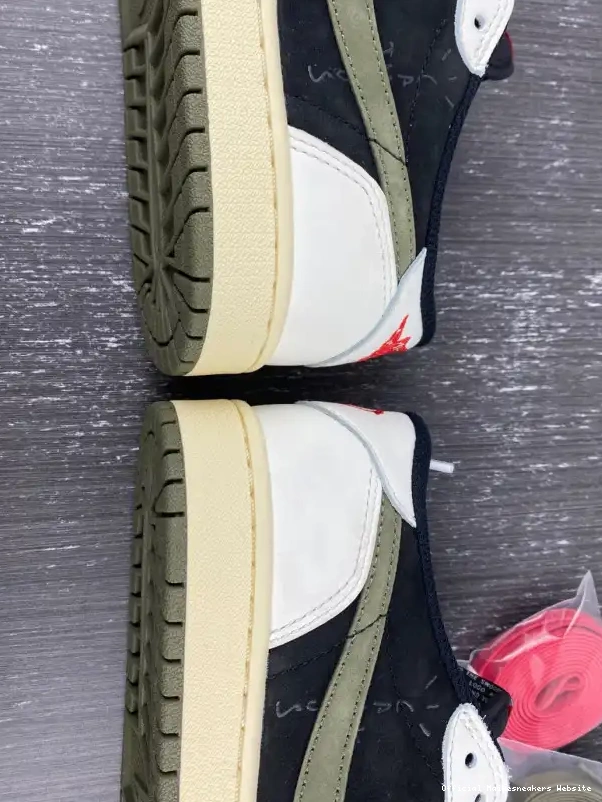 Official Maikesneakers Travis DZ4137-106 1 x Scott Olive OG WMNS Jordan Low Air 0324